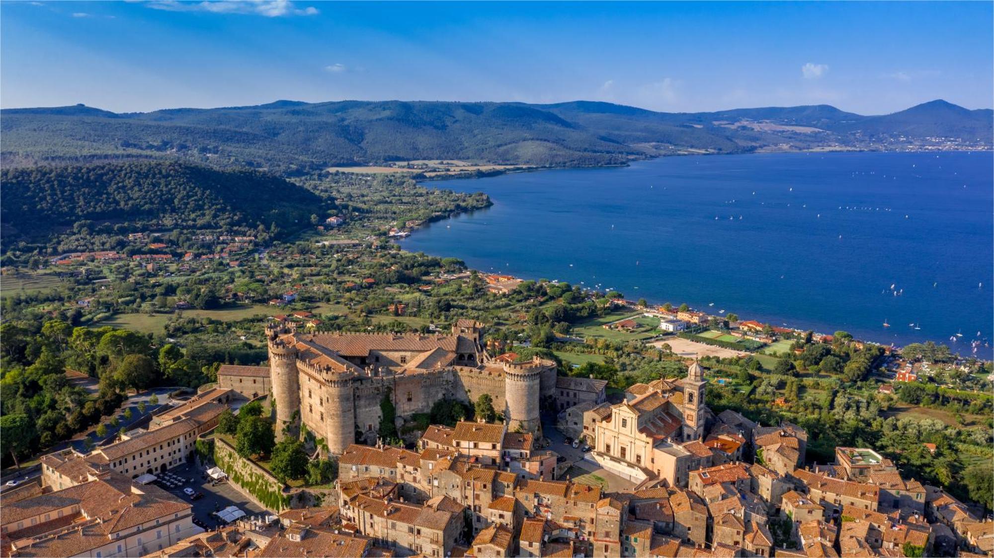 Apt Finestra Sul Castello, Vista Lago Wi-Fi Gratis Bracciano  Dış mekan fotoğraf